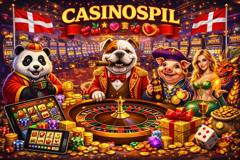 Casinospil - Spilleautomater og Bordspil Online 2025